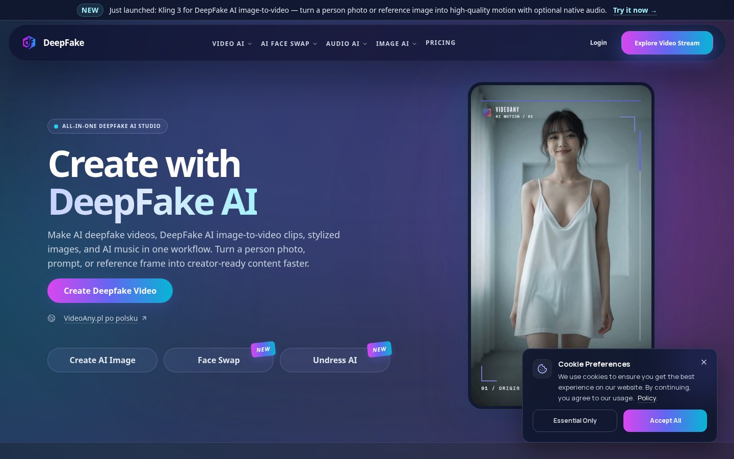 DeepFake Homepage
