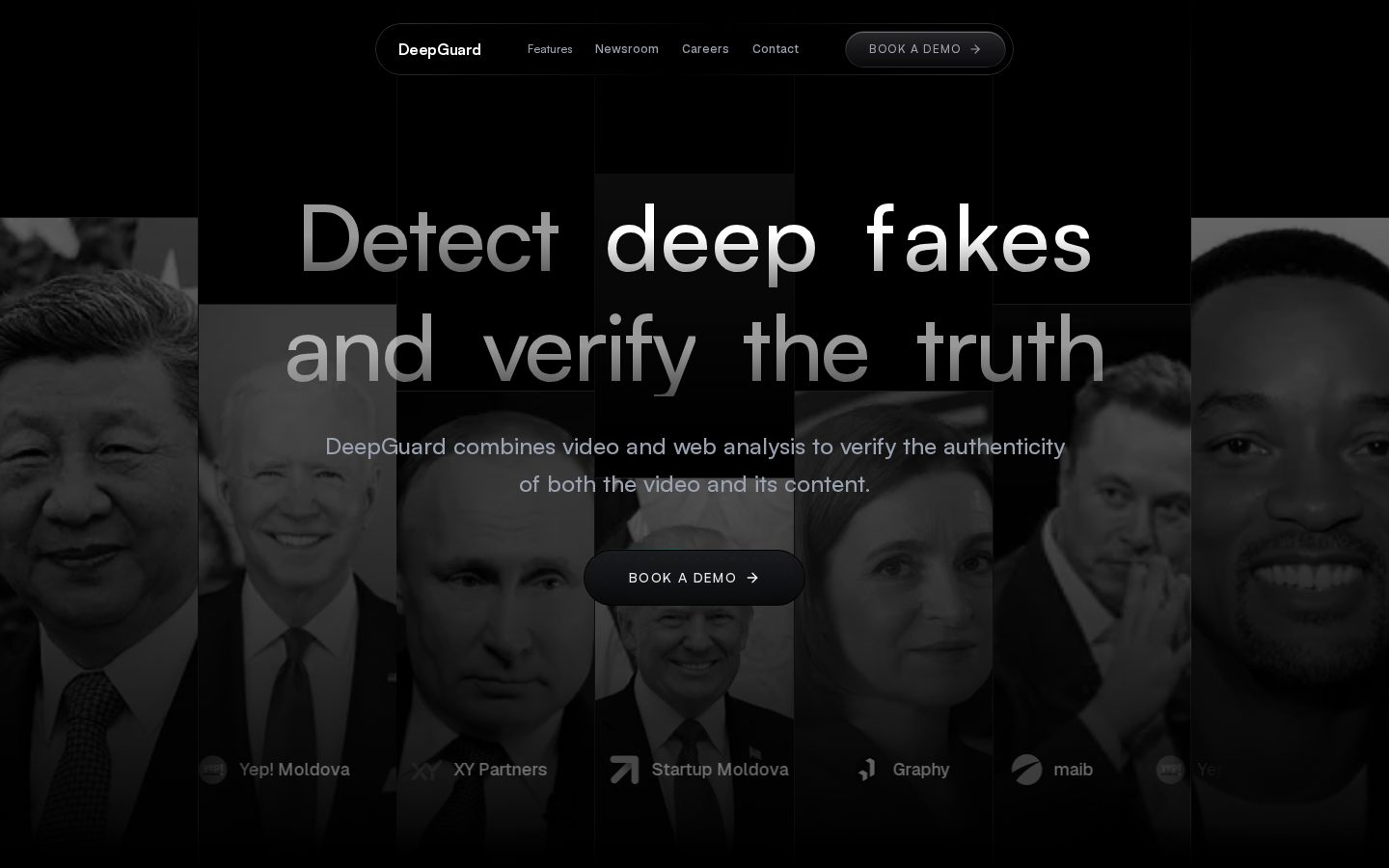 DeepGuard Homepage