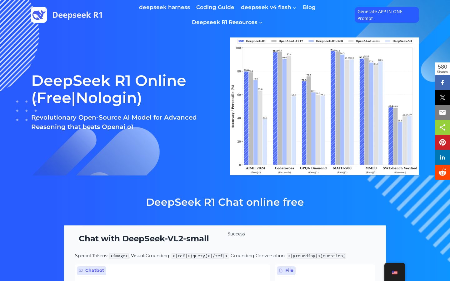 deepseek r1 Homepage