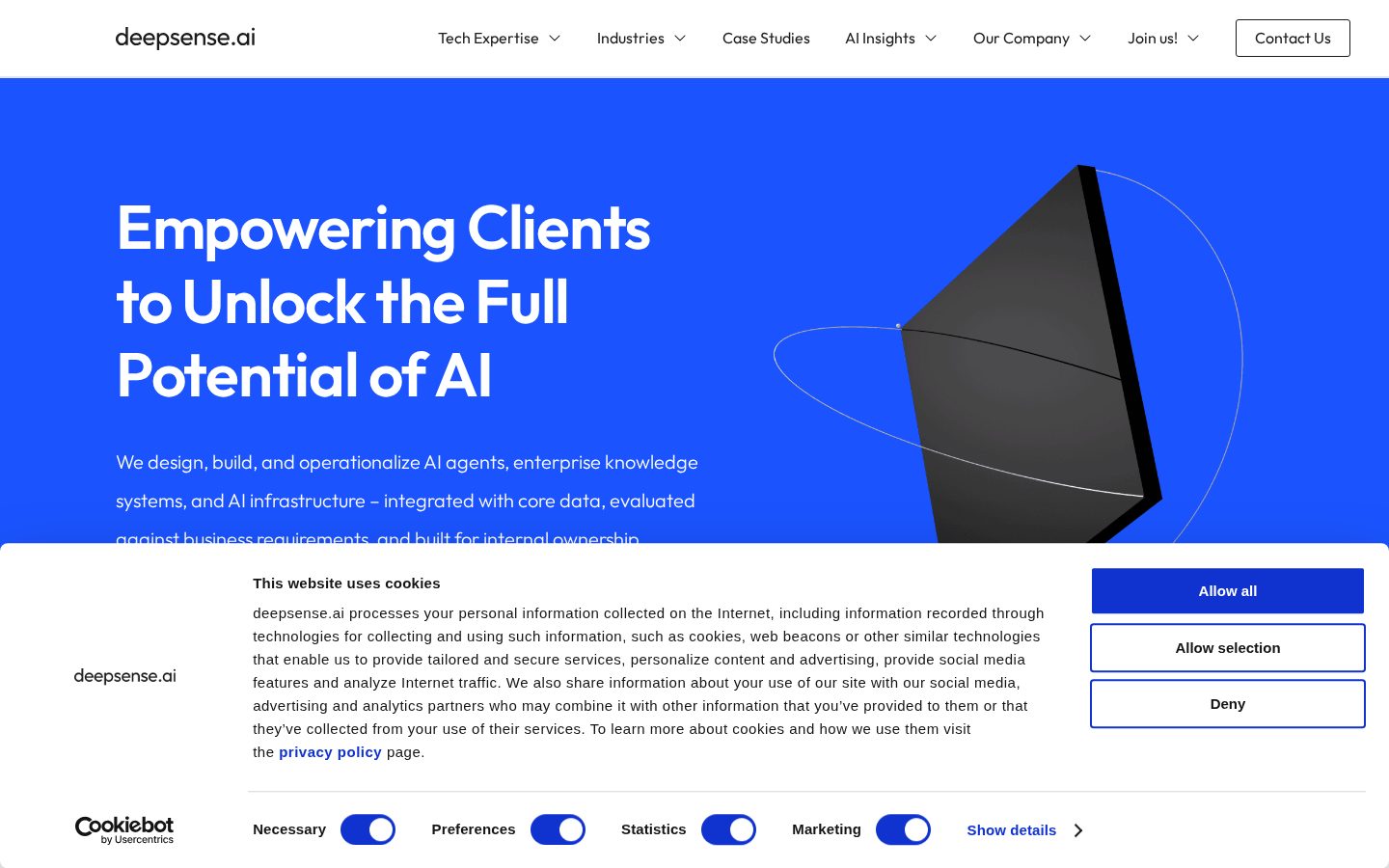 deepsense.ai Homepage
