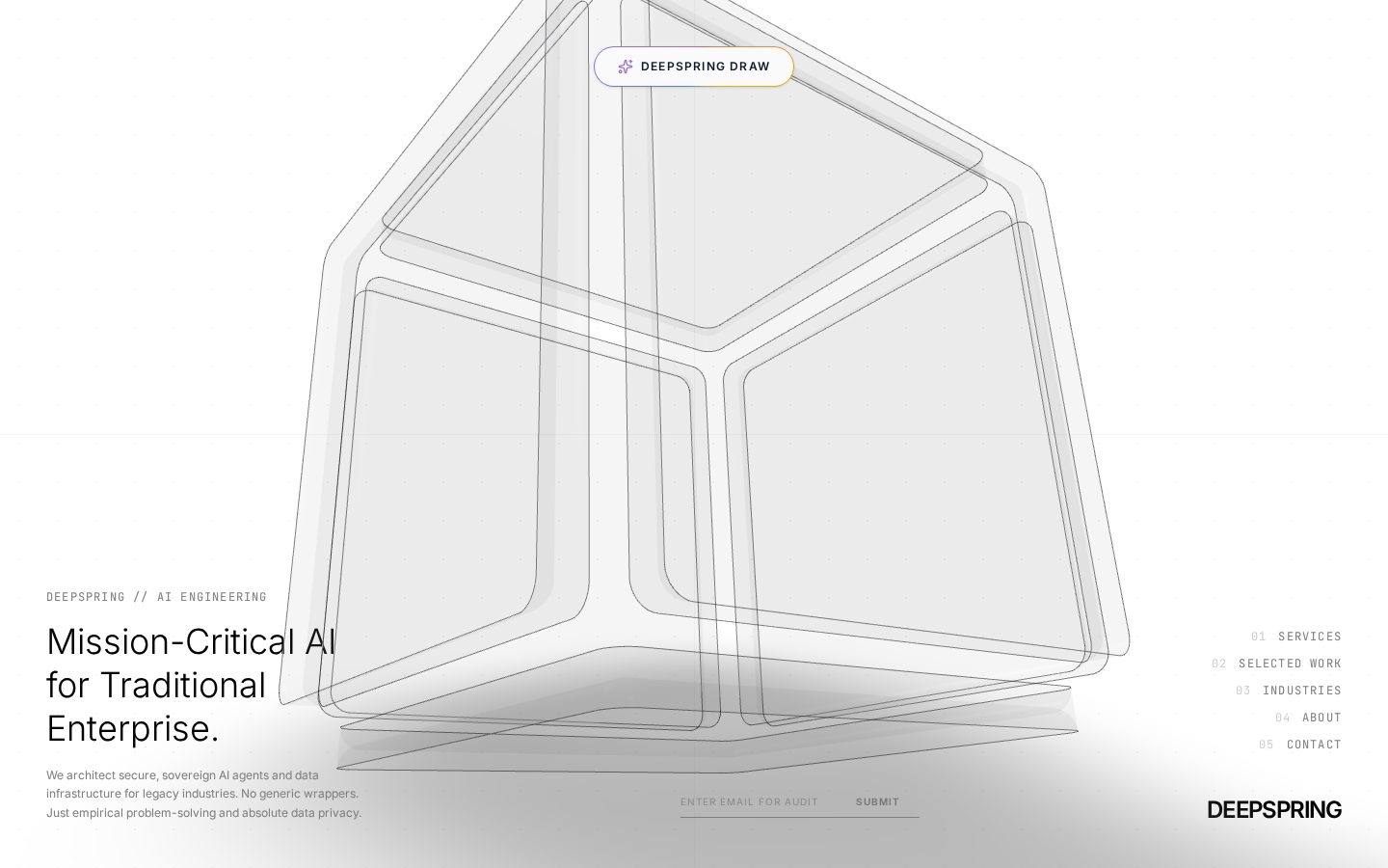 DeepSpring Homepage