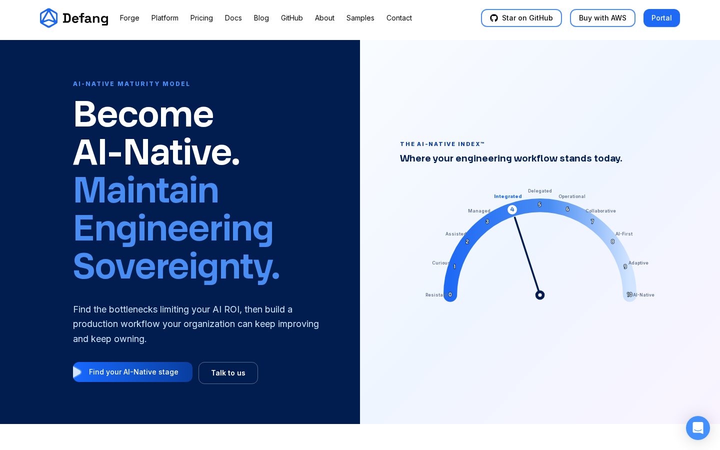 Defang Homepage