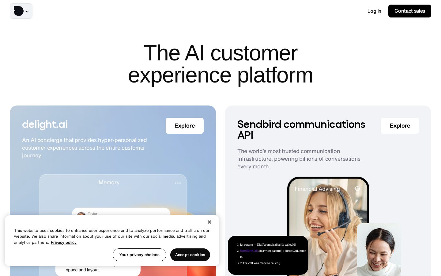 delight.ai Homepage
