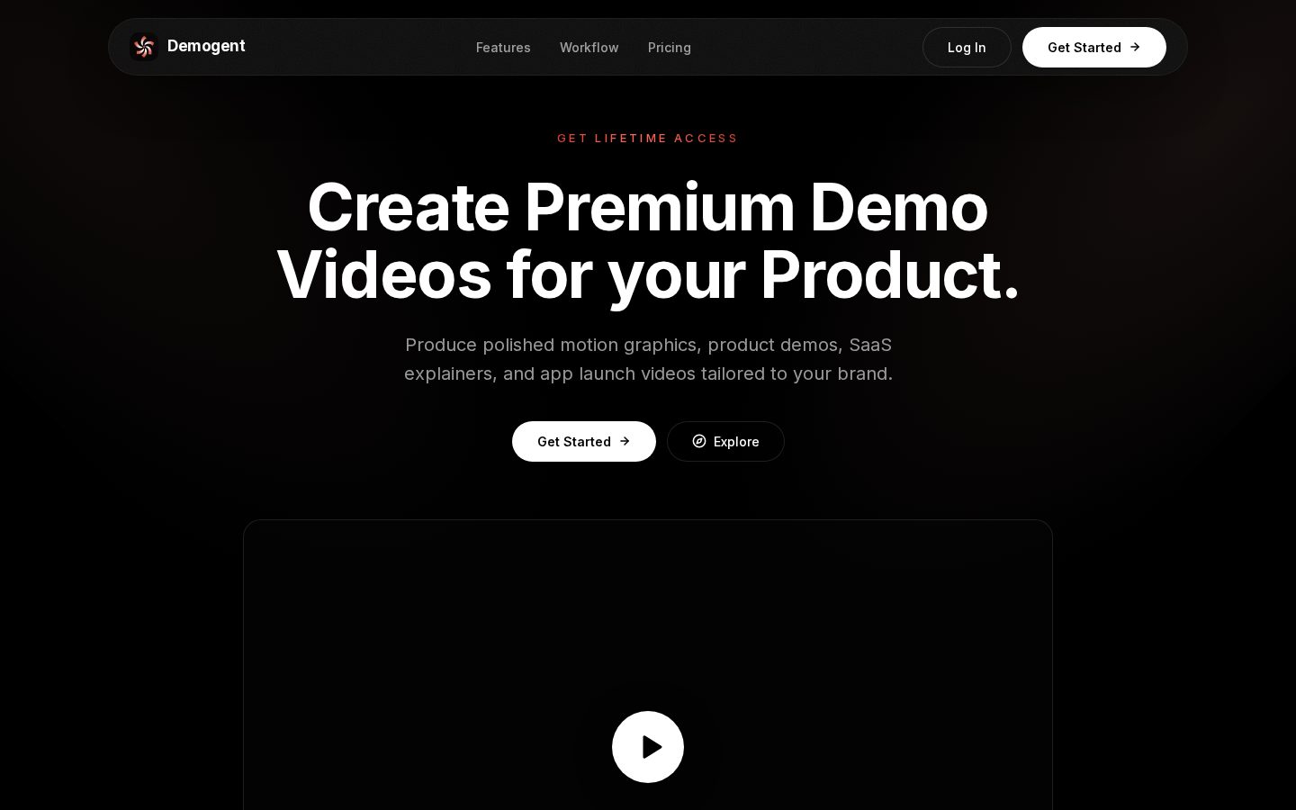 Demogent Homepage