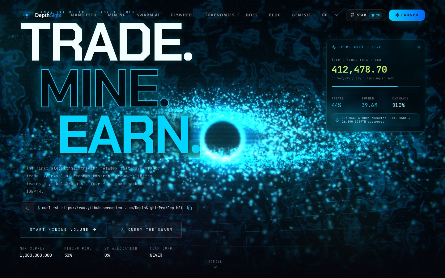 DepthSight Homepage