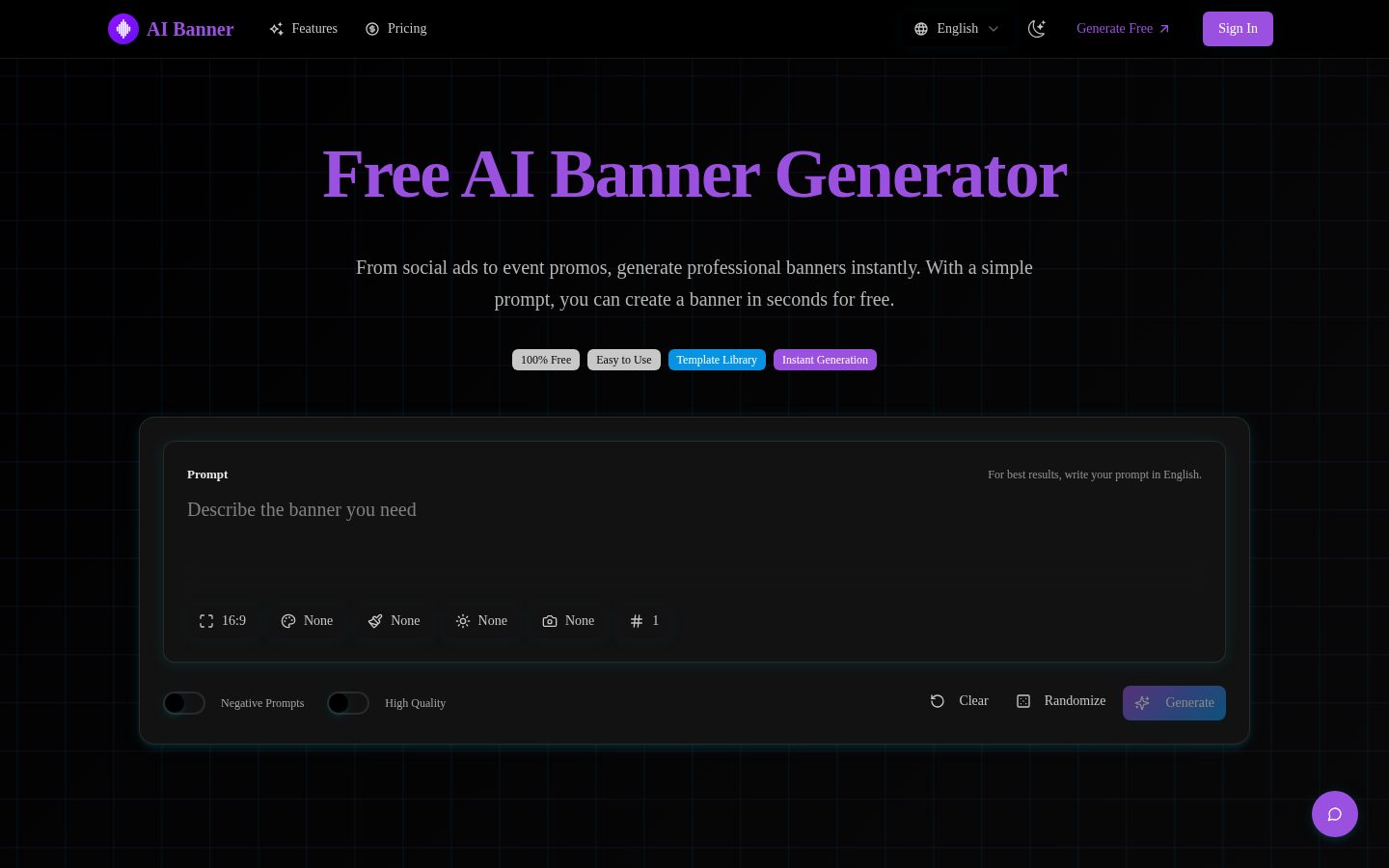 Design Marketing Banners with AI — Fast, On‑Brand, Conversion‑Ready Homepage