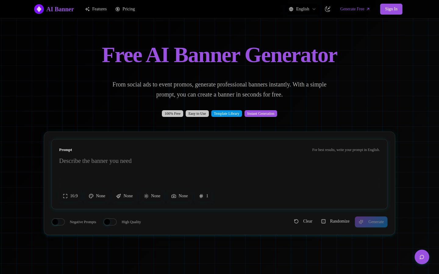 Design Marketing Banners with AI — Fast, On‑Brand, Conversion‑Ready Pricing