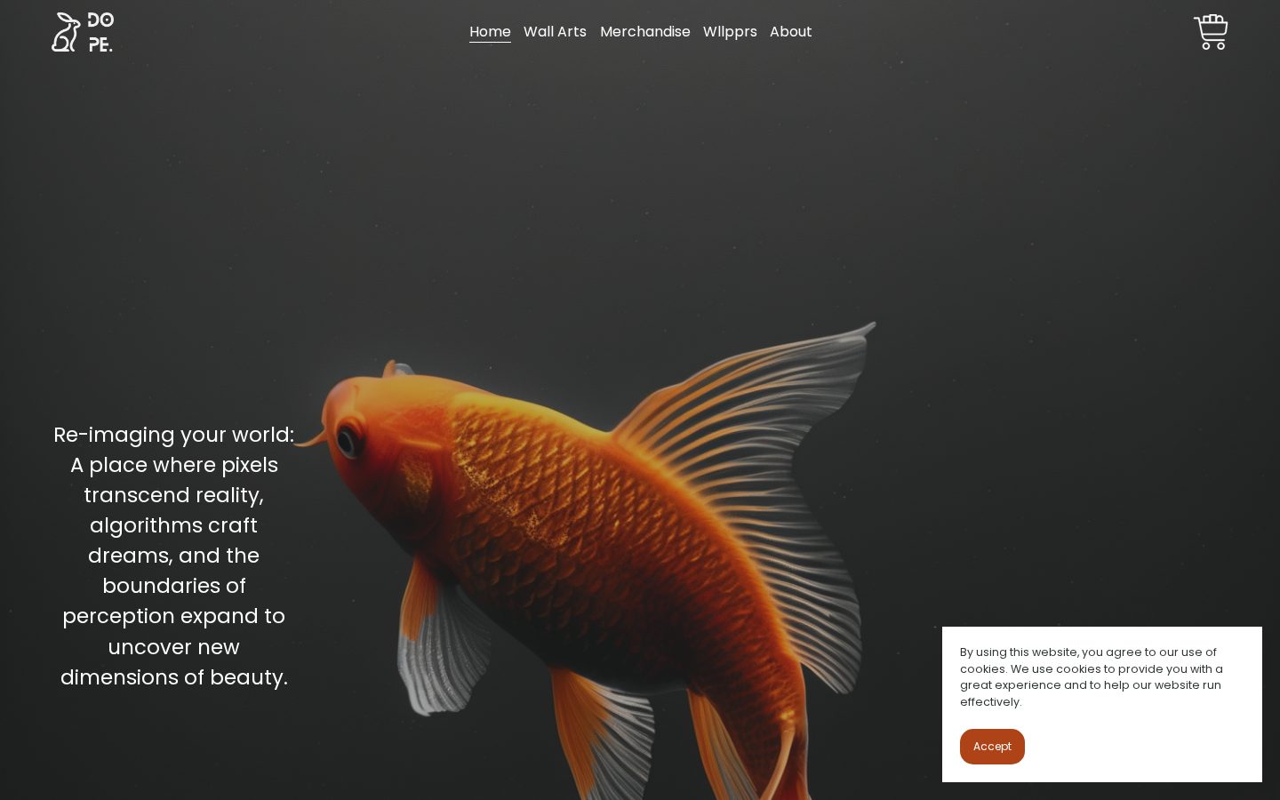 Design of Perception Homepage