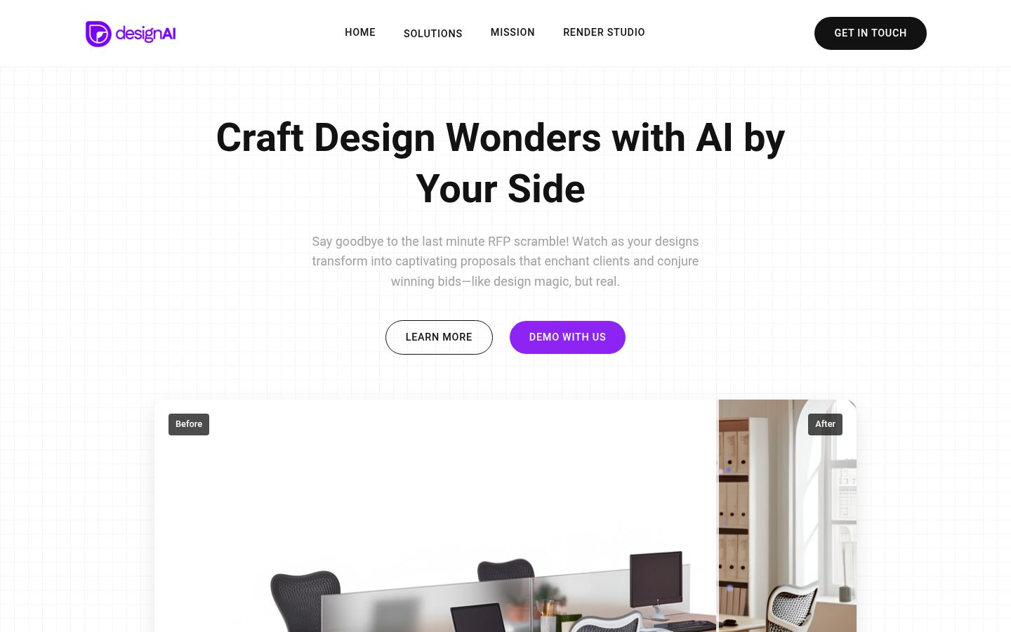 DesignAi Homepage