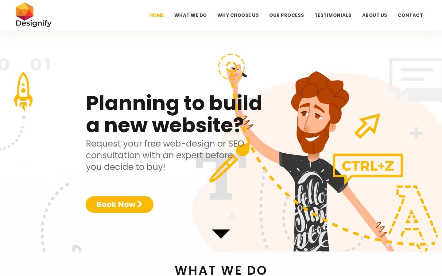 Designify Homepage