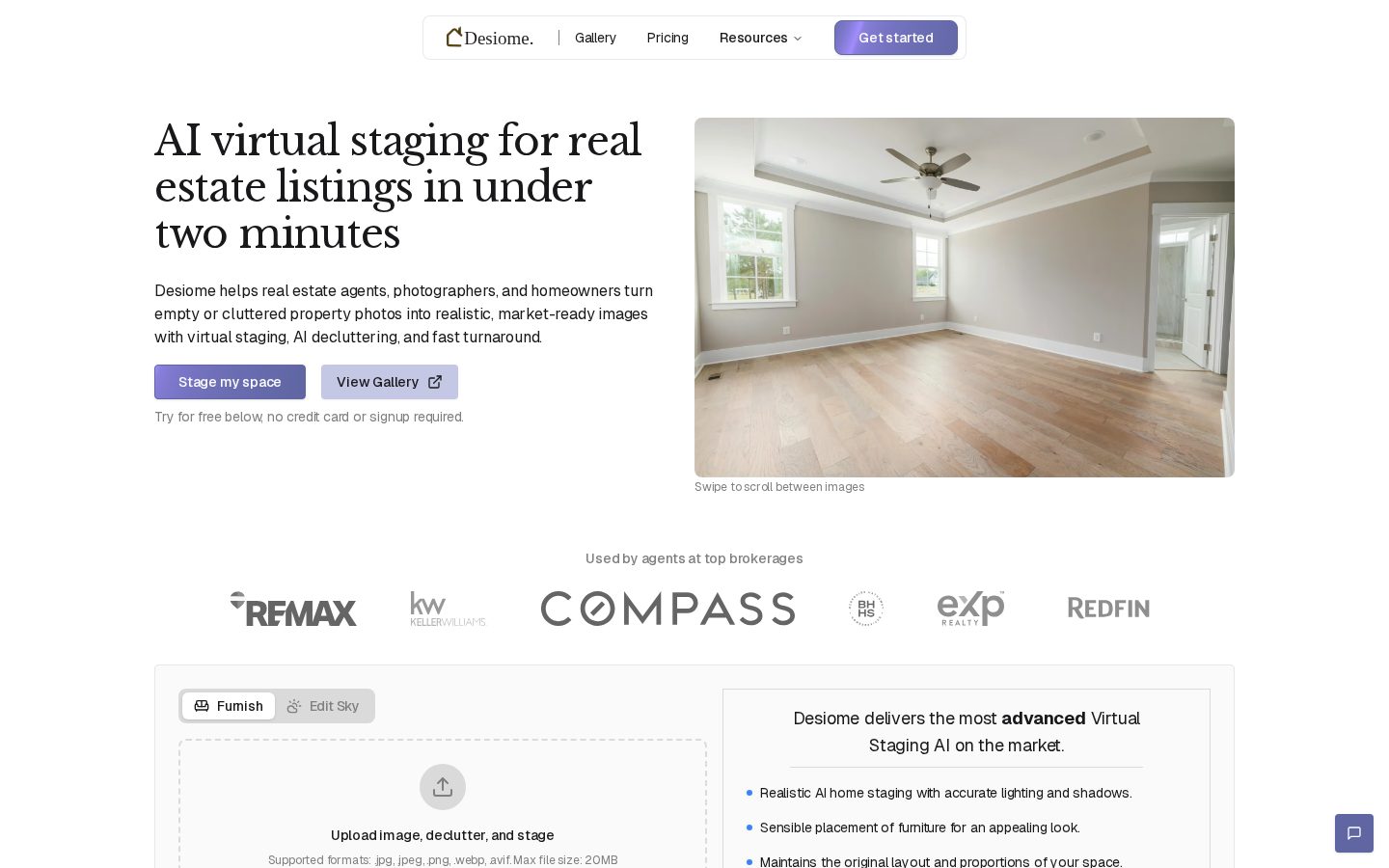 Desiome Homepage