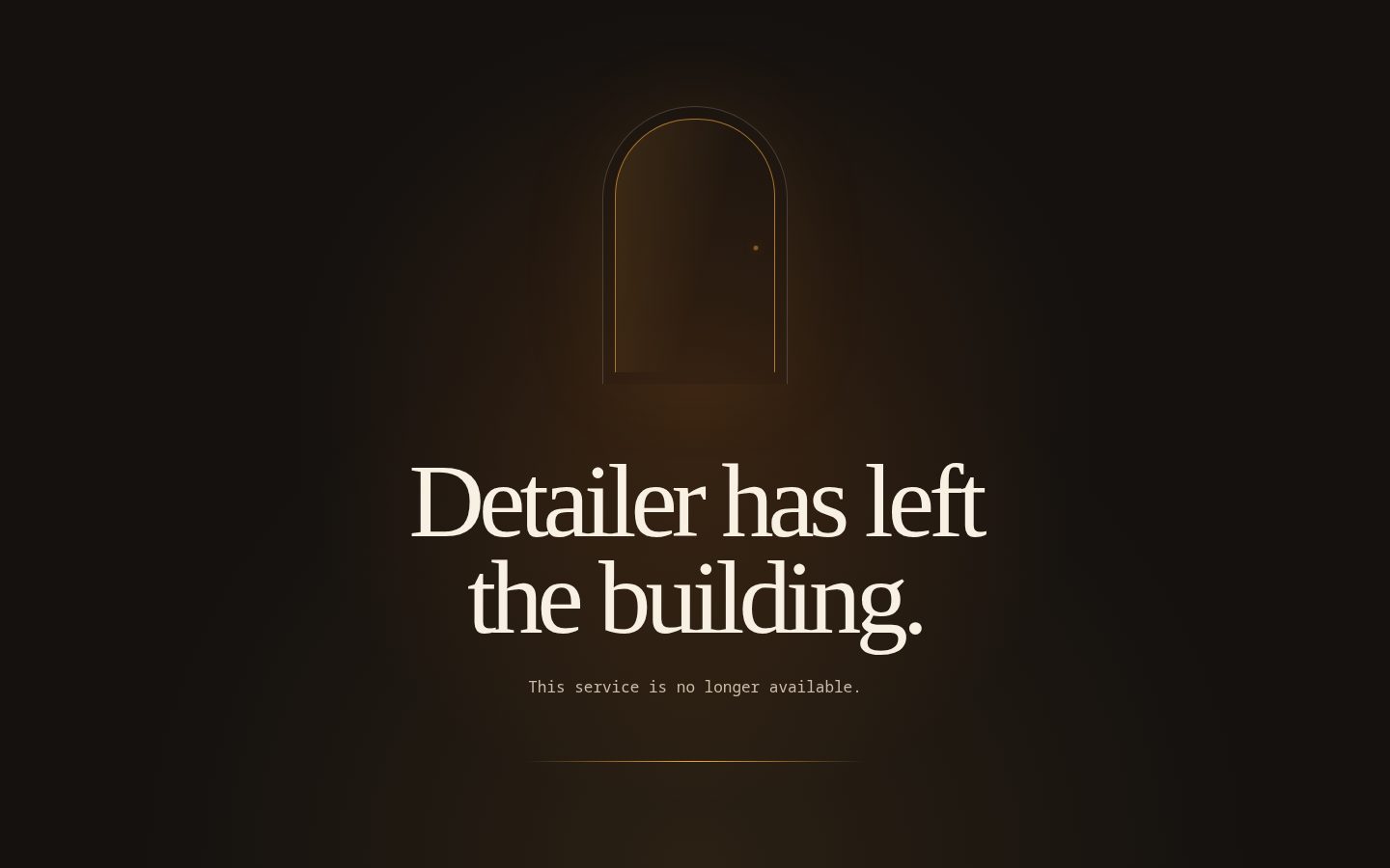 Detailer Homepage