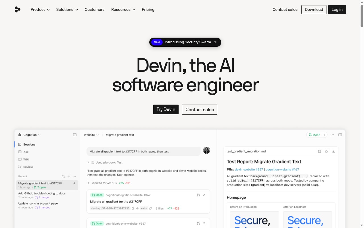 Homepage