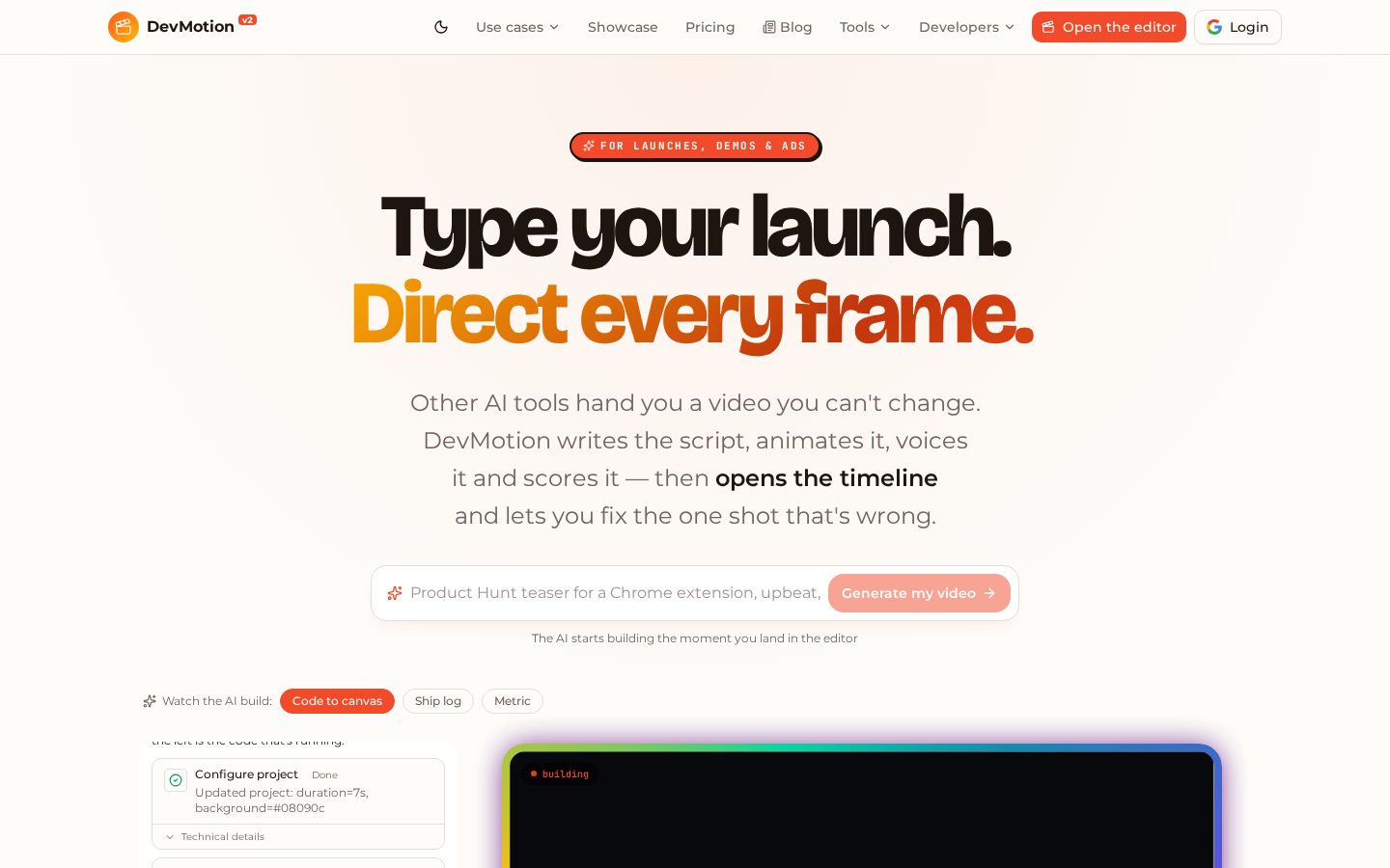 DevMotion Homepage