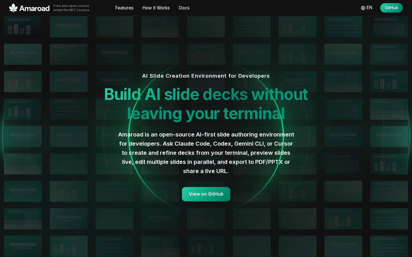 DexCode Homepage