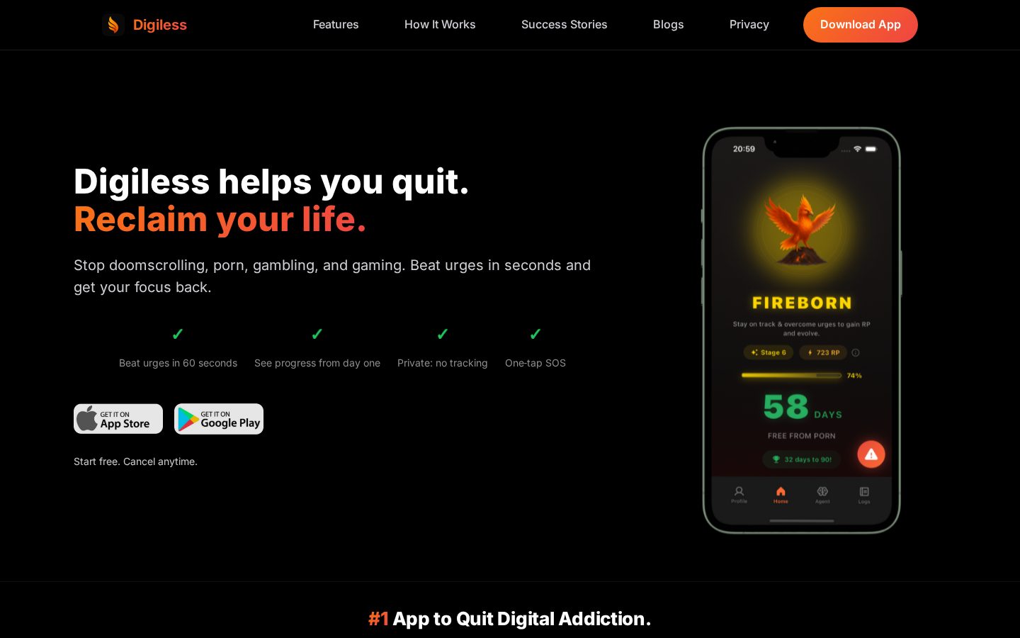 Digiless Homepage