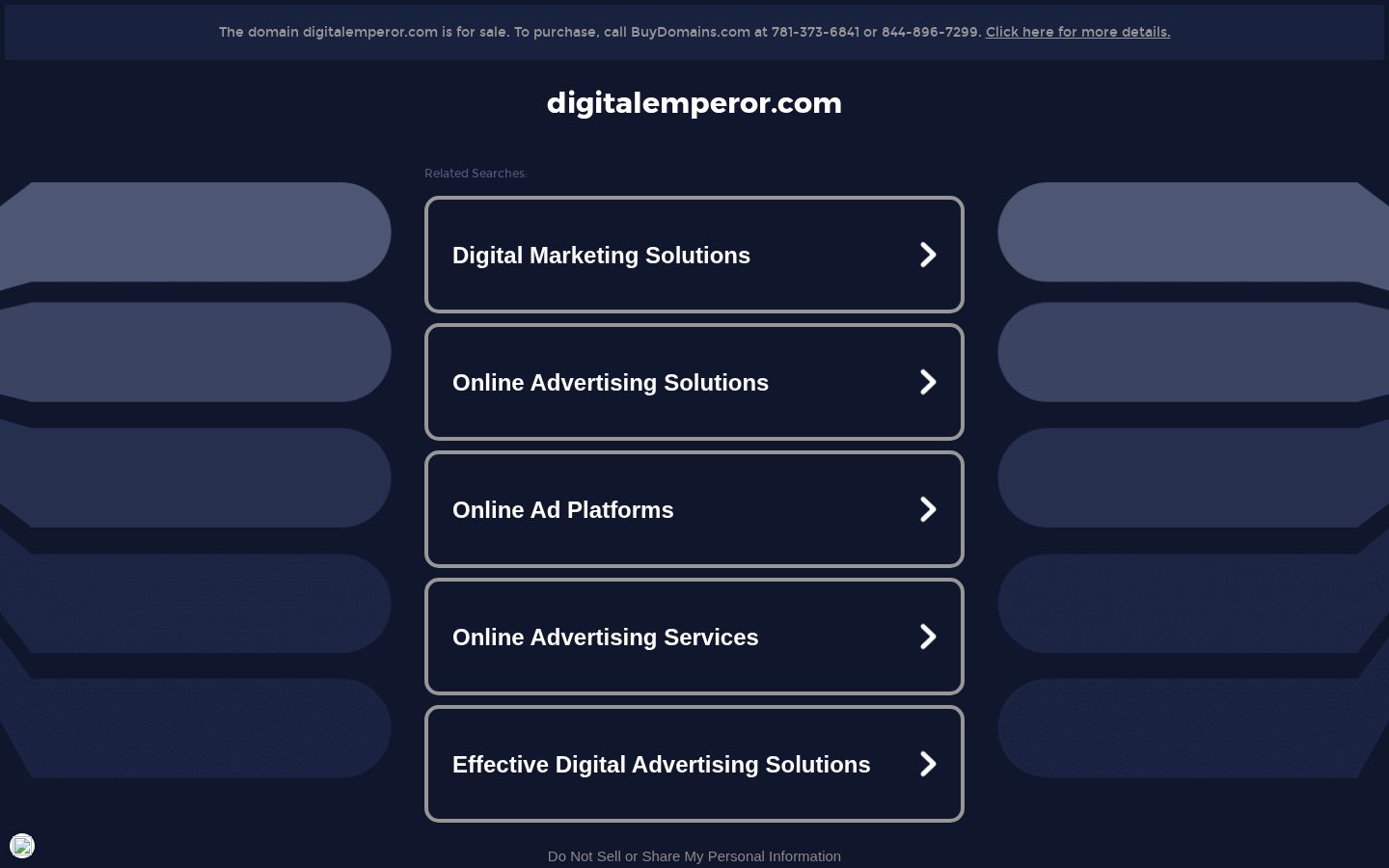 Digital Emperor Homepage