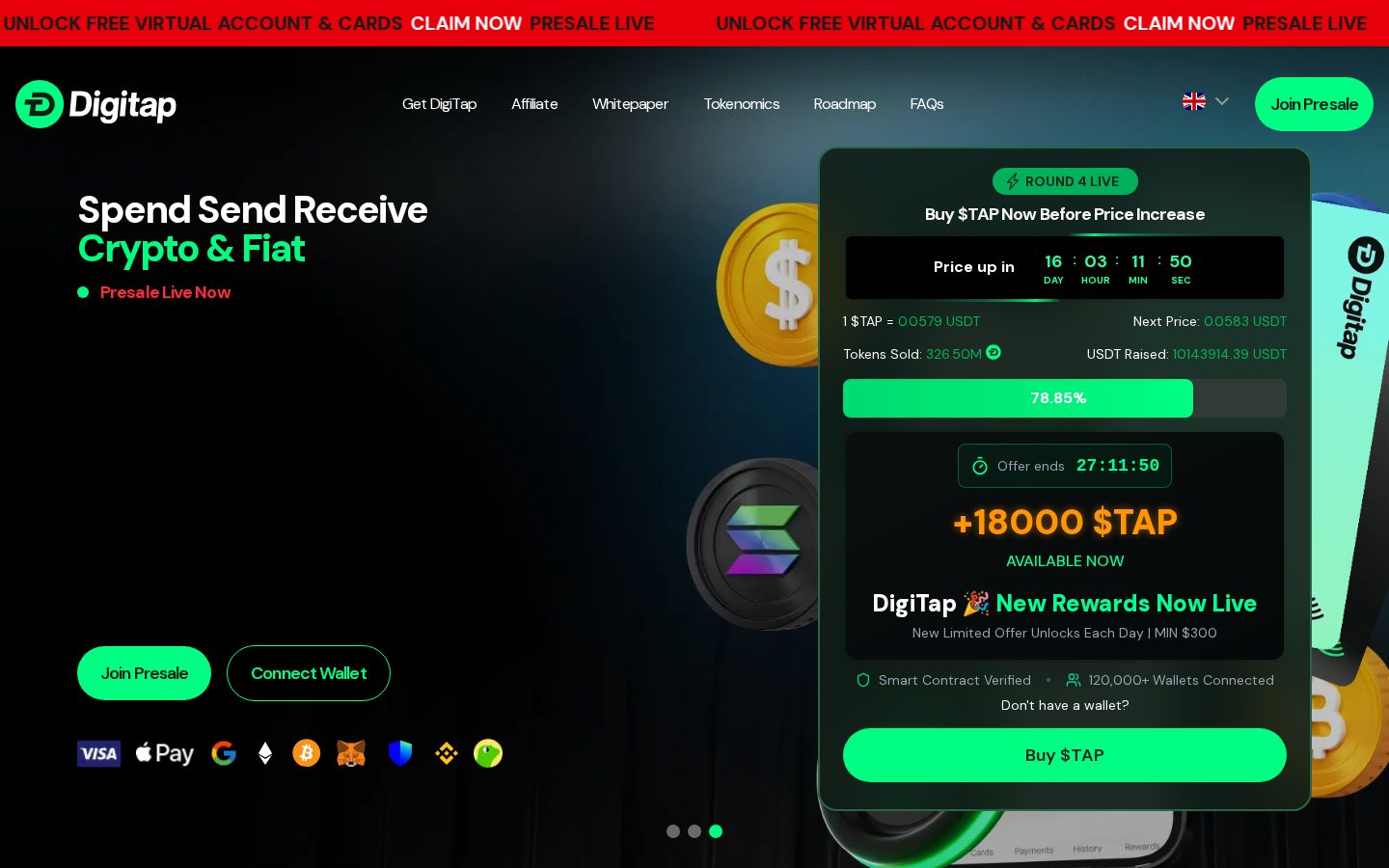 Digitap Homepage