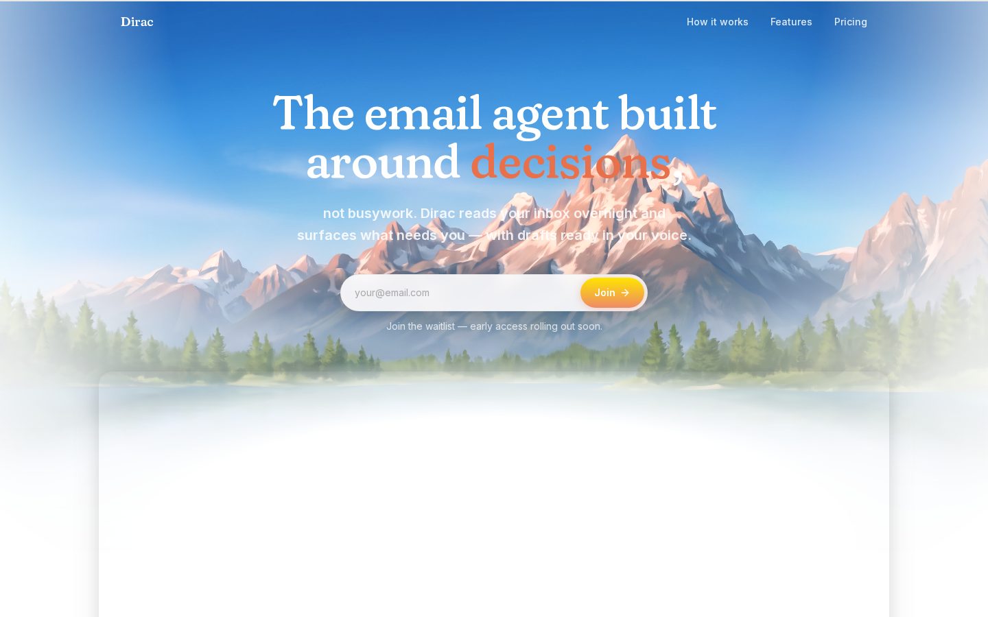 Dirac Homepage