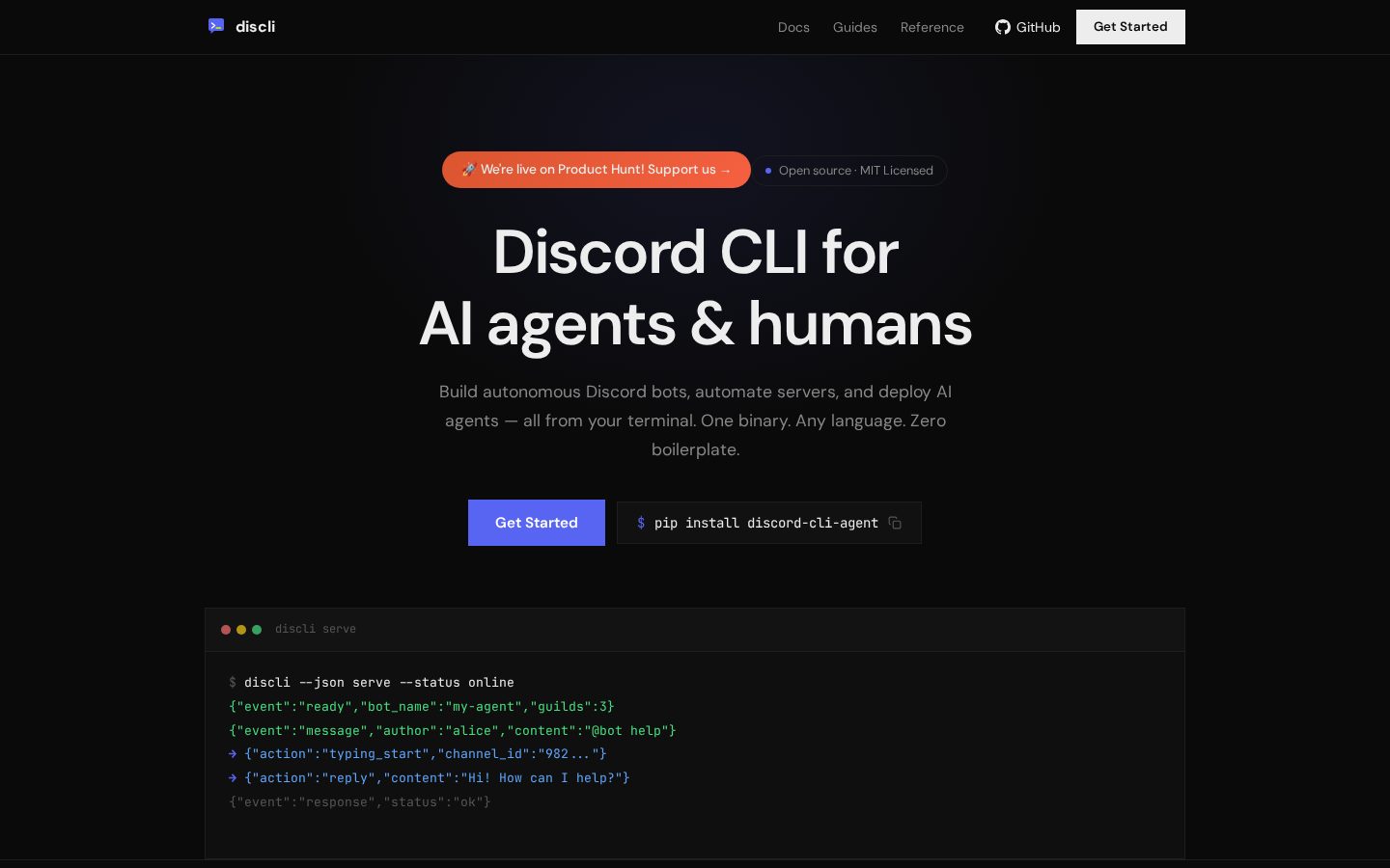 discli Homepage