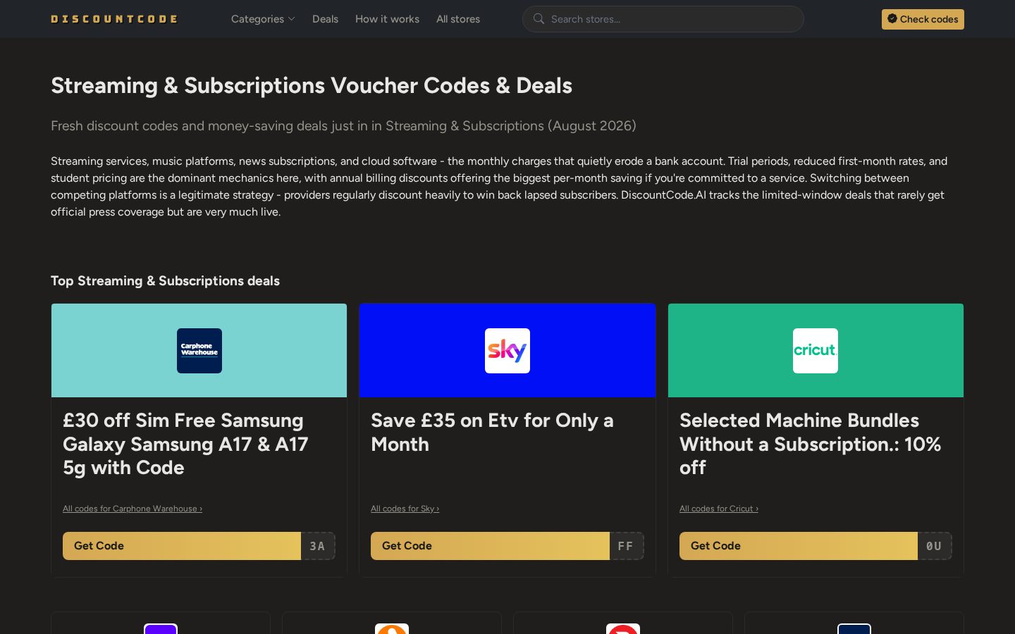 DiscountCodeAI Pricing
