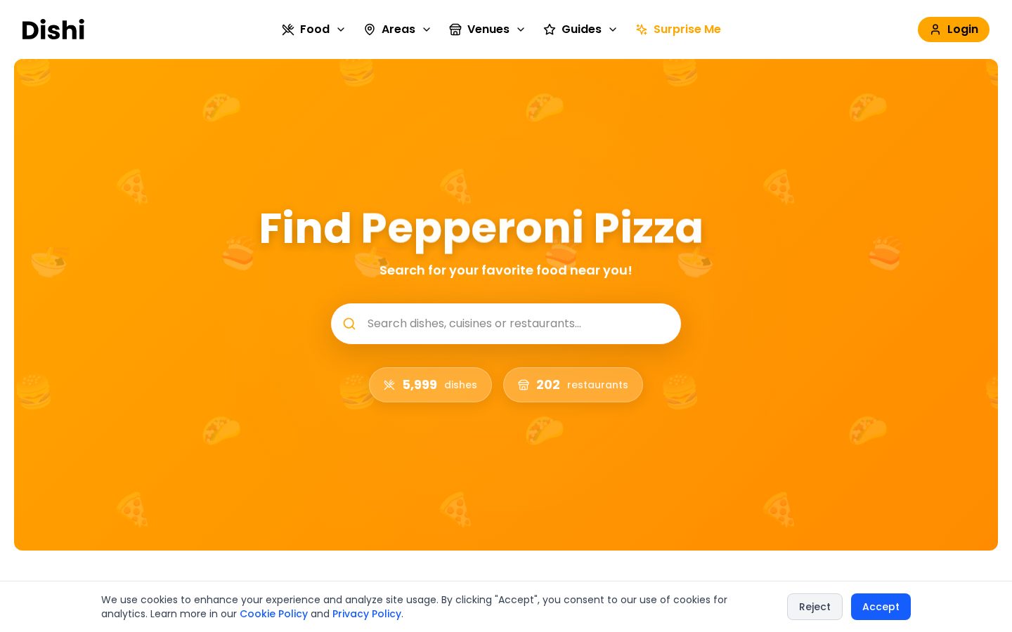 Dishi Homepage