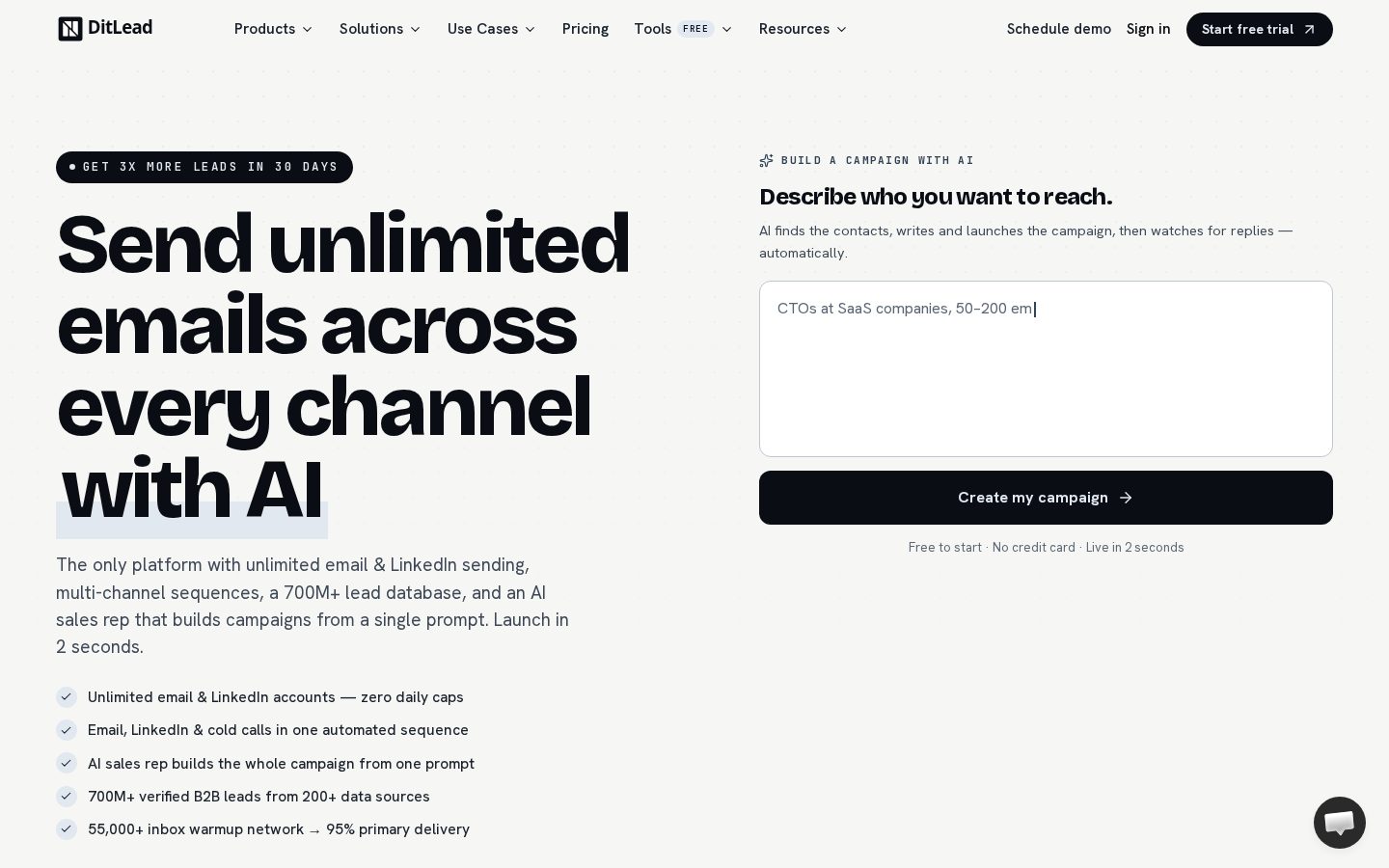 DitLead Homepage