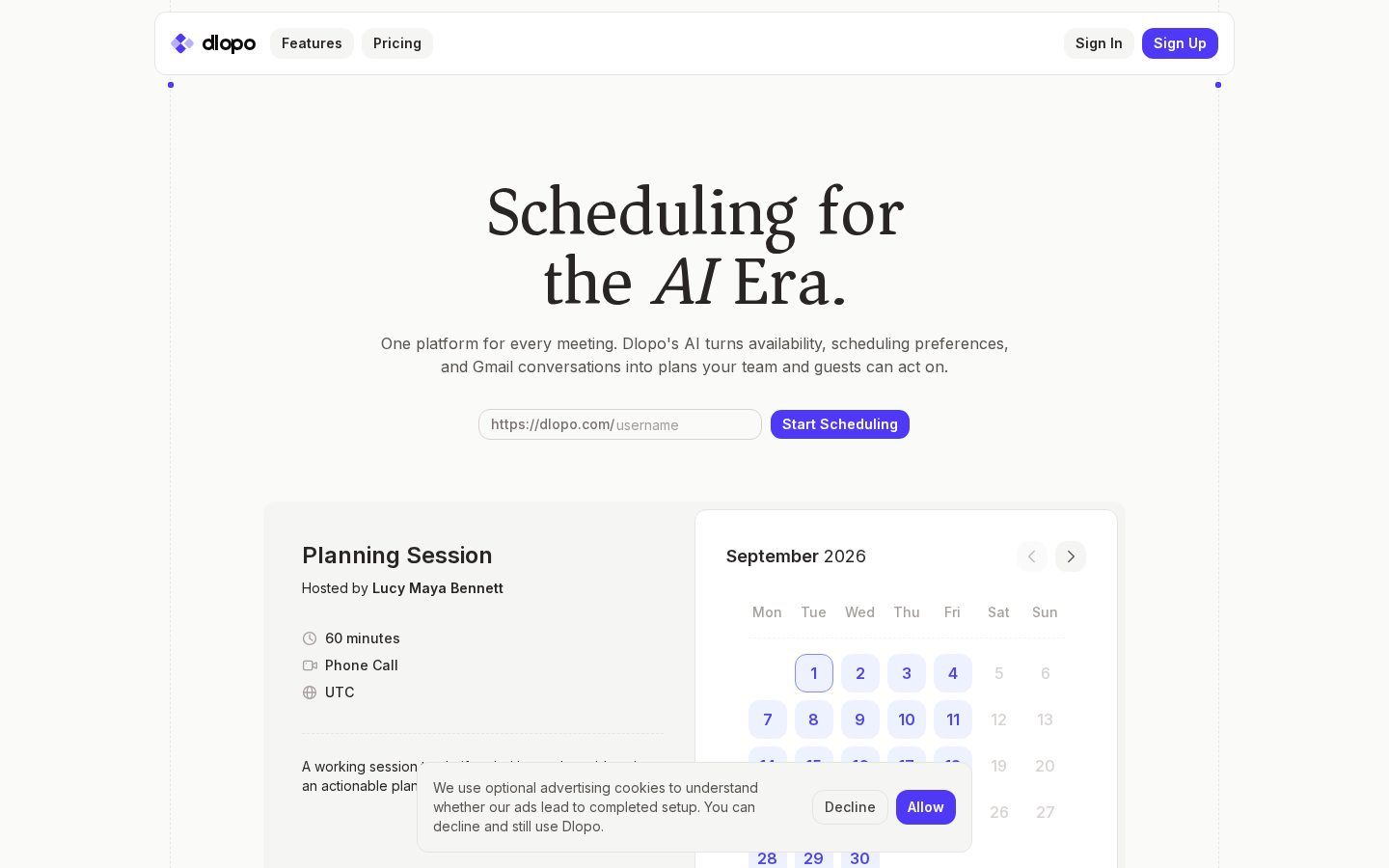 Dlopo Homepage