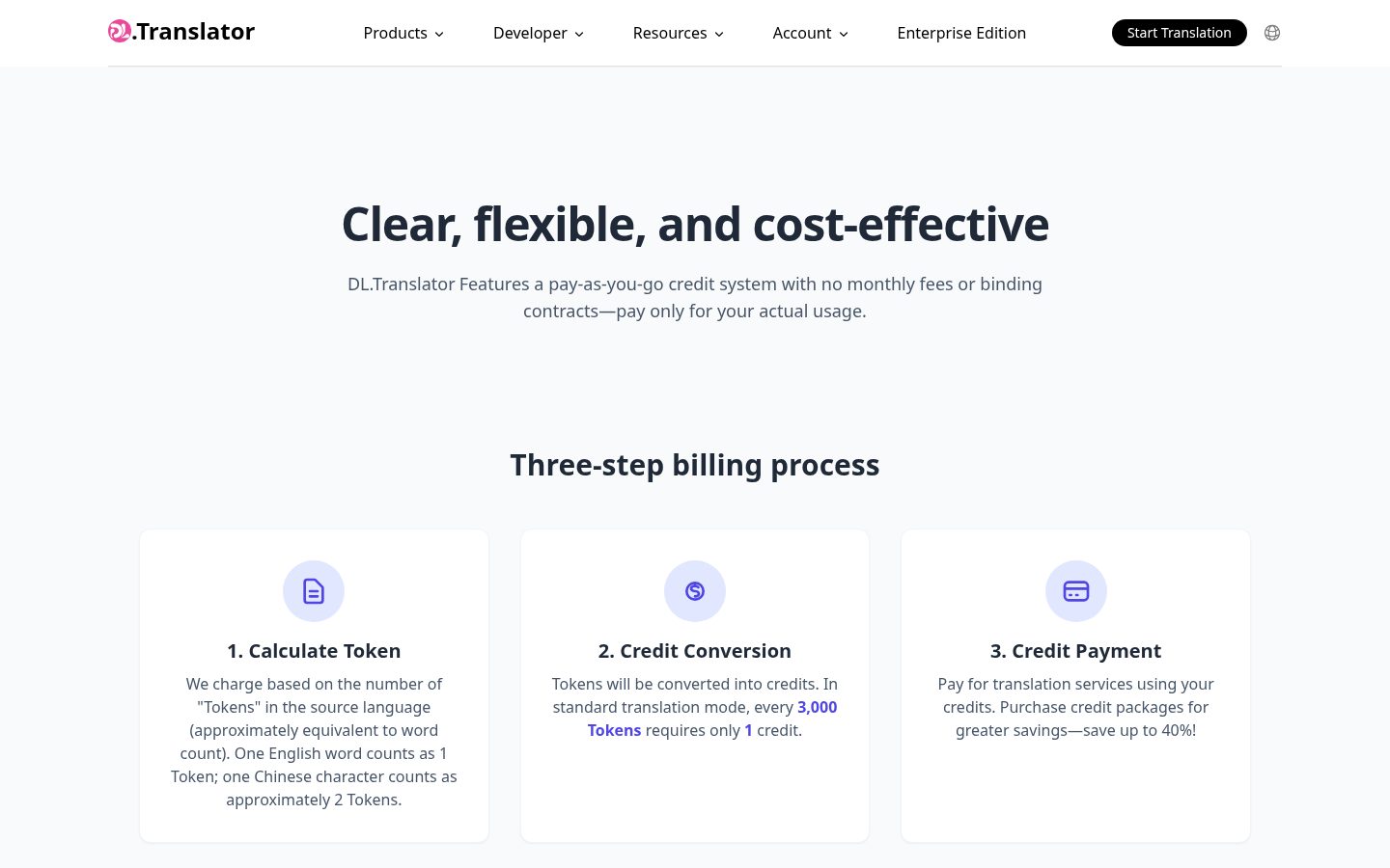 DL.Translator Pricing