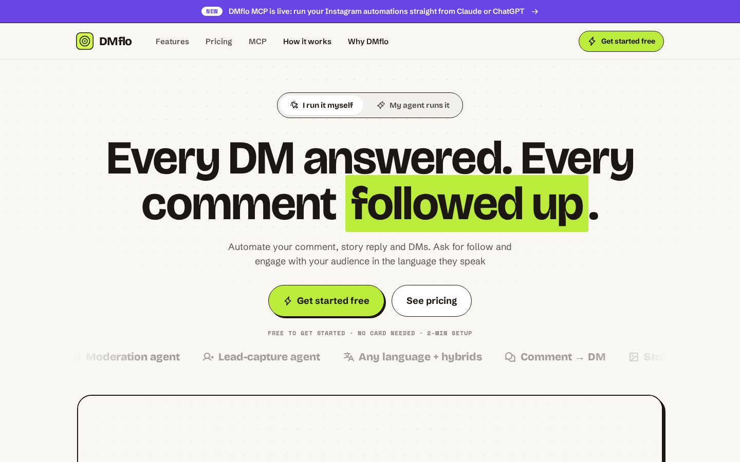 DMflo Homepage