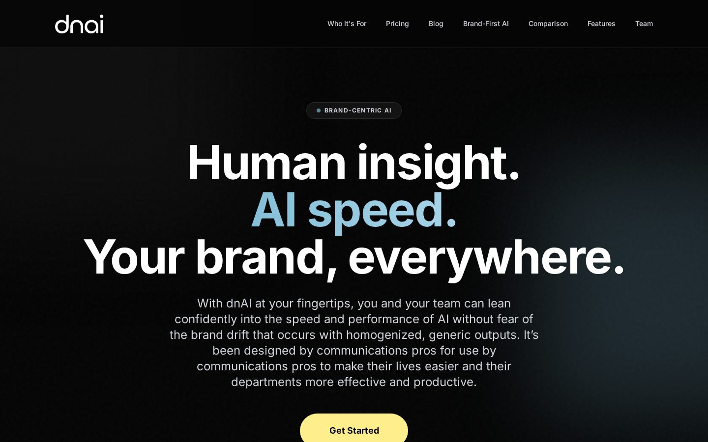 dnAI Homepage