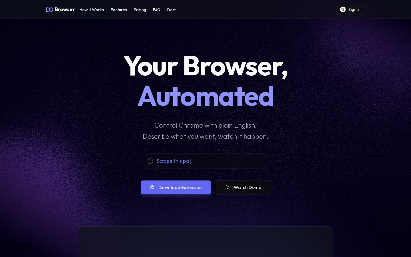 Do Browser Homepage