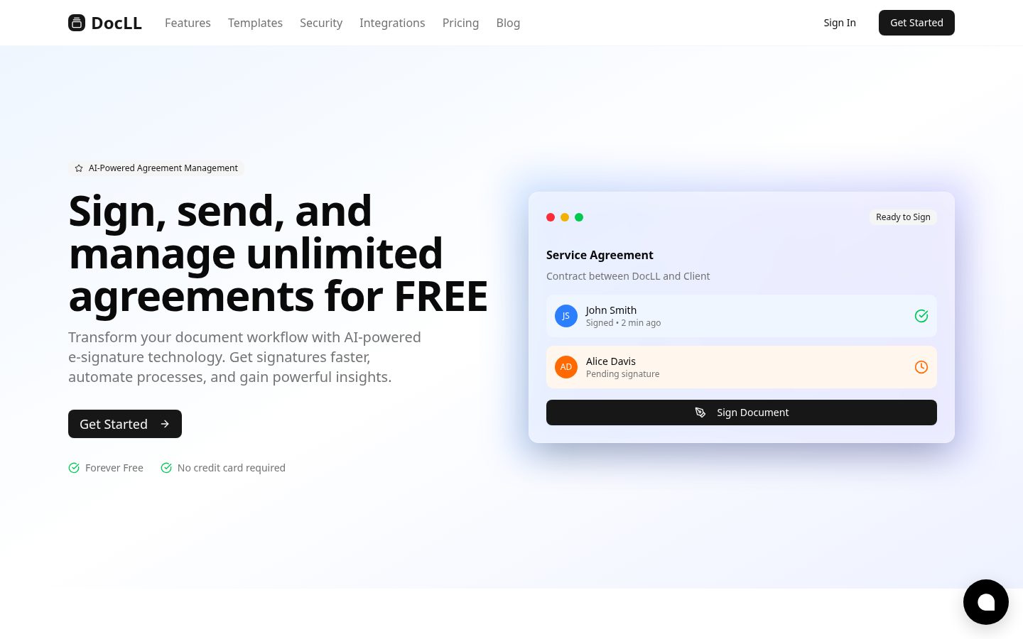 DocLL Homepage