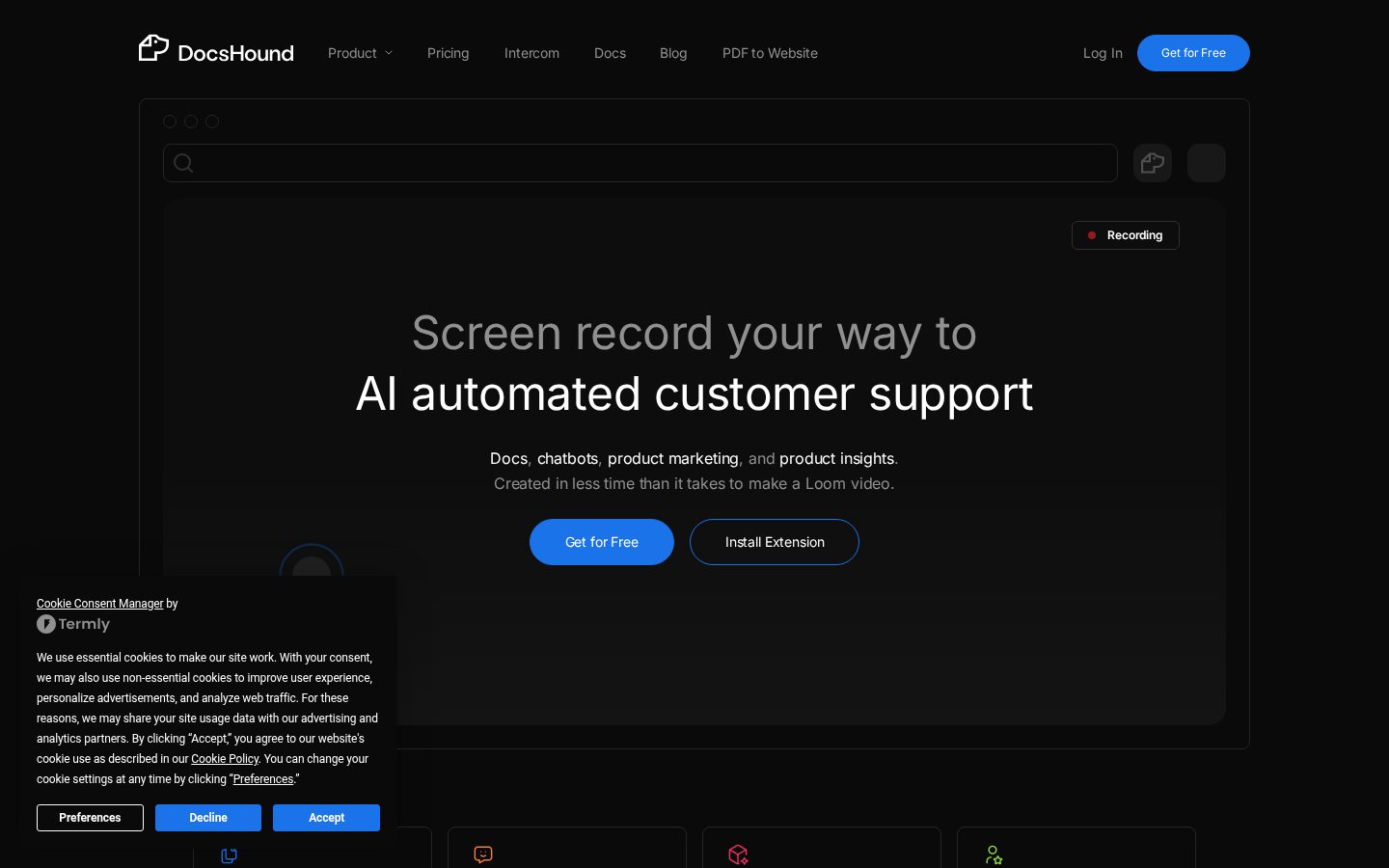 DocsHound Homepage