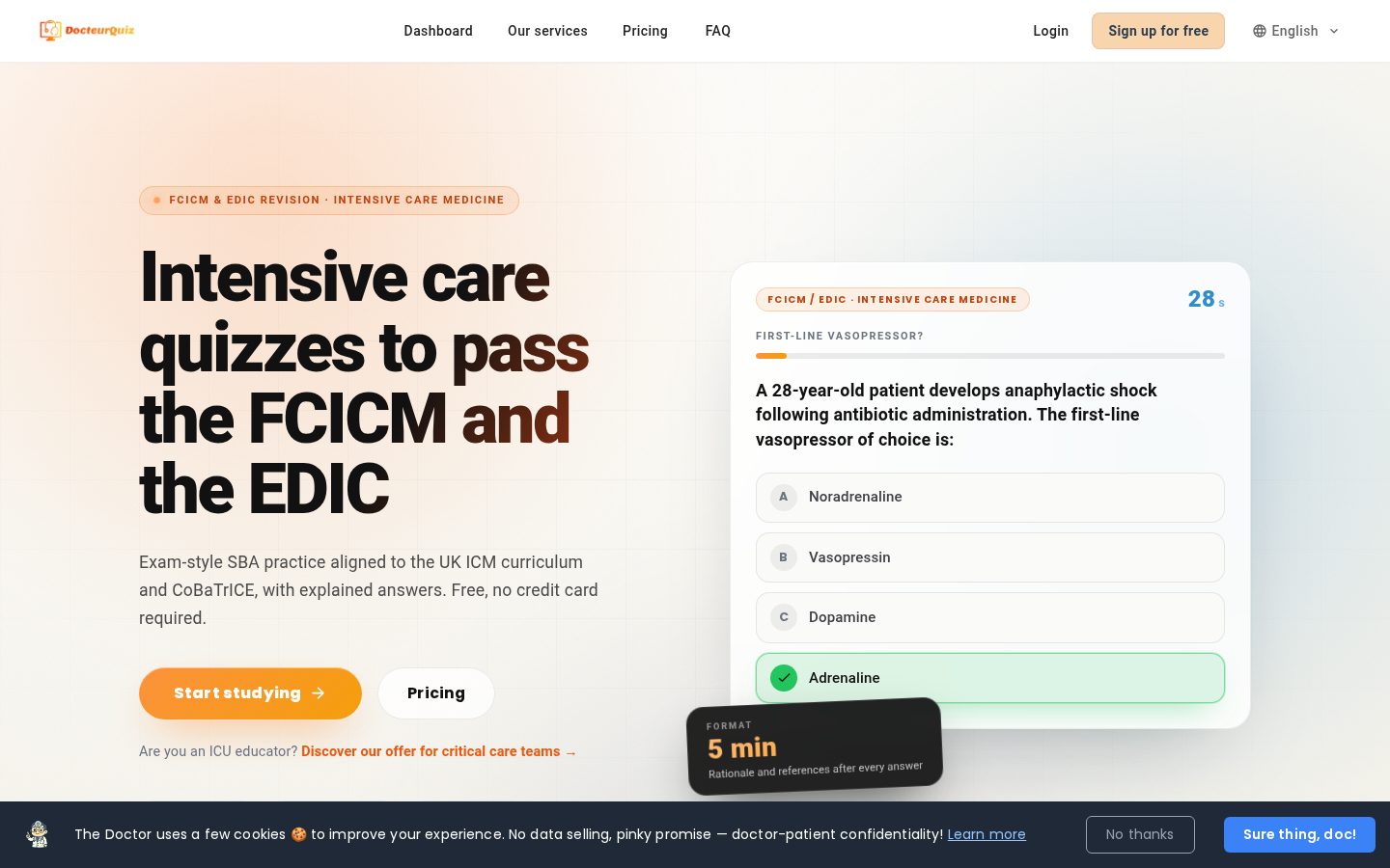 DocteurQuiz Homepage