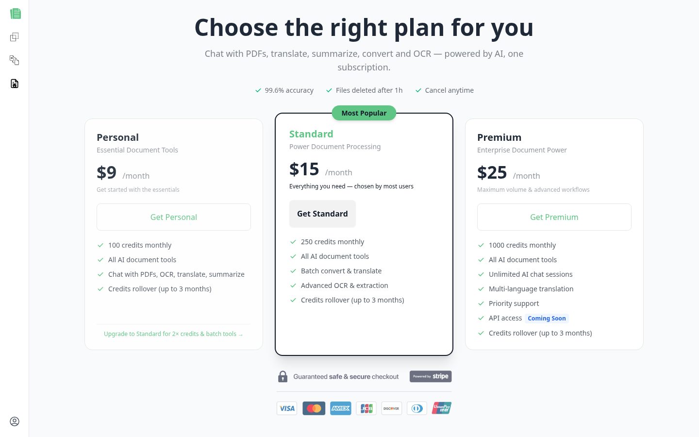 Docugenie Pricing