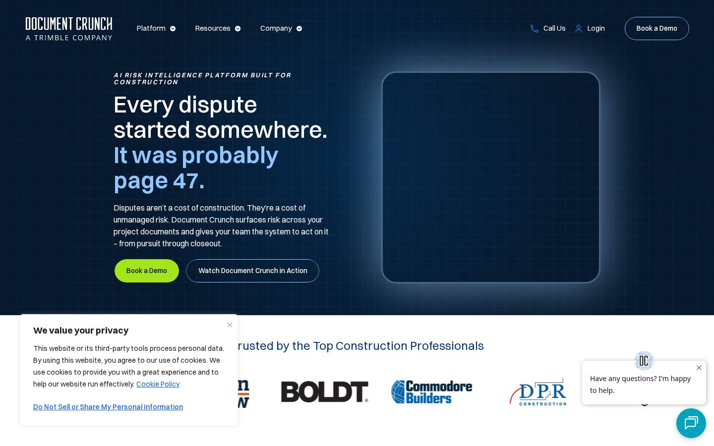 Document Crunch Homepage