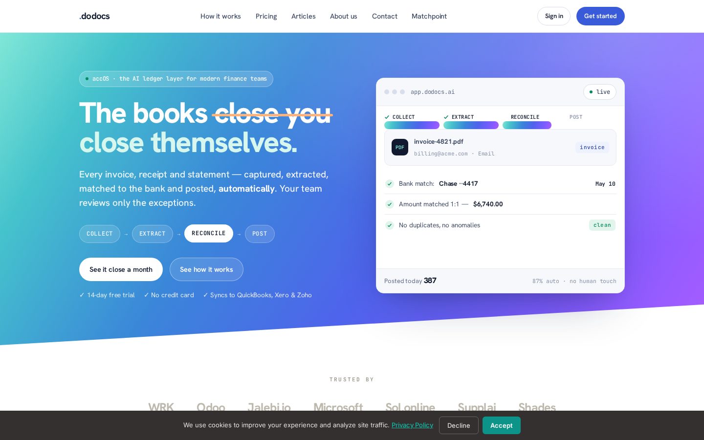 DoDocs inc Homepage