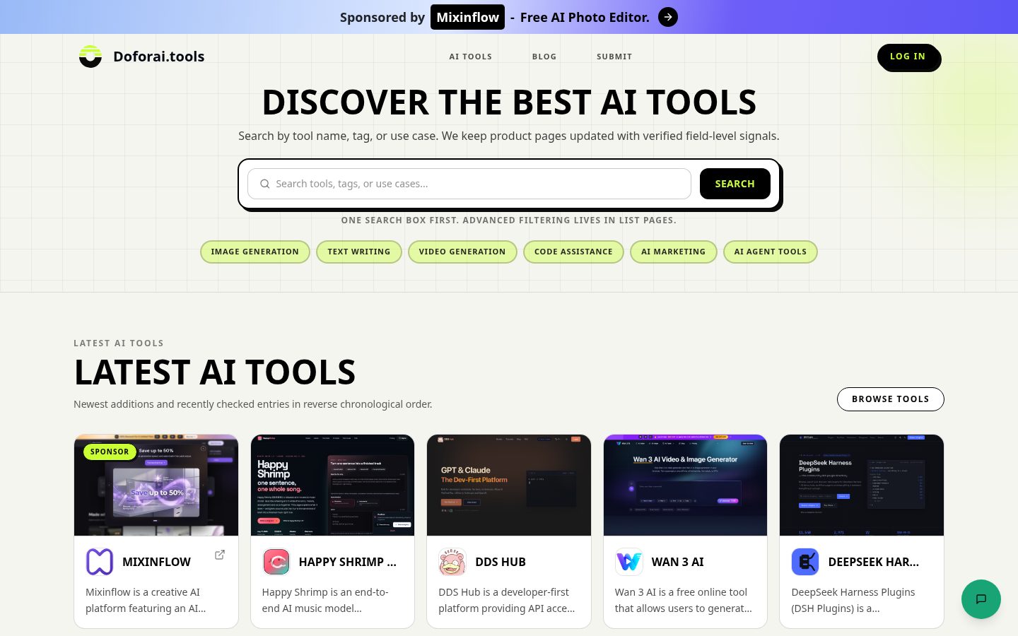 Doforai Homepage