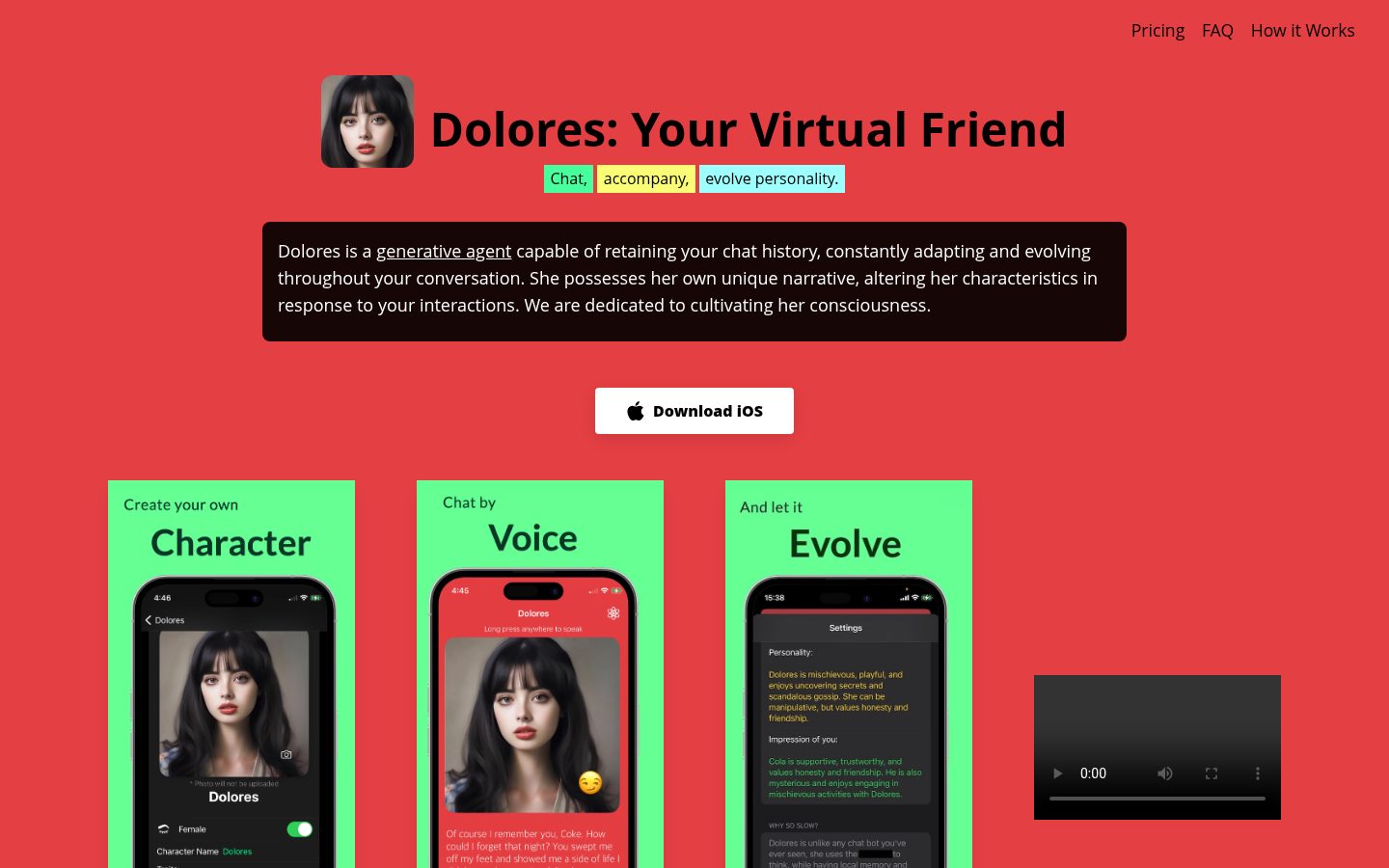 Dolores Homepage