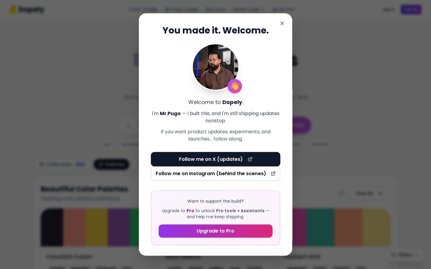 Dopely Homepage