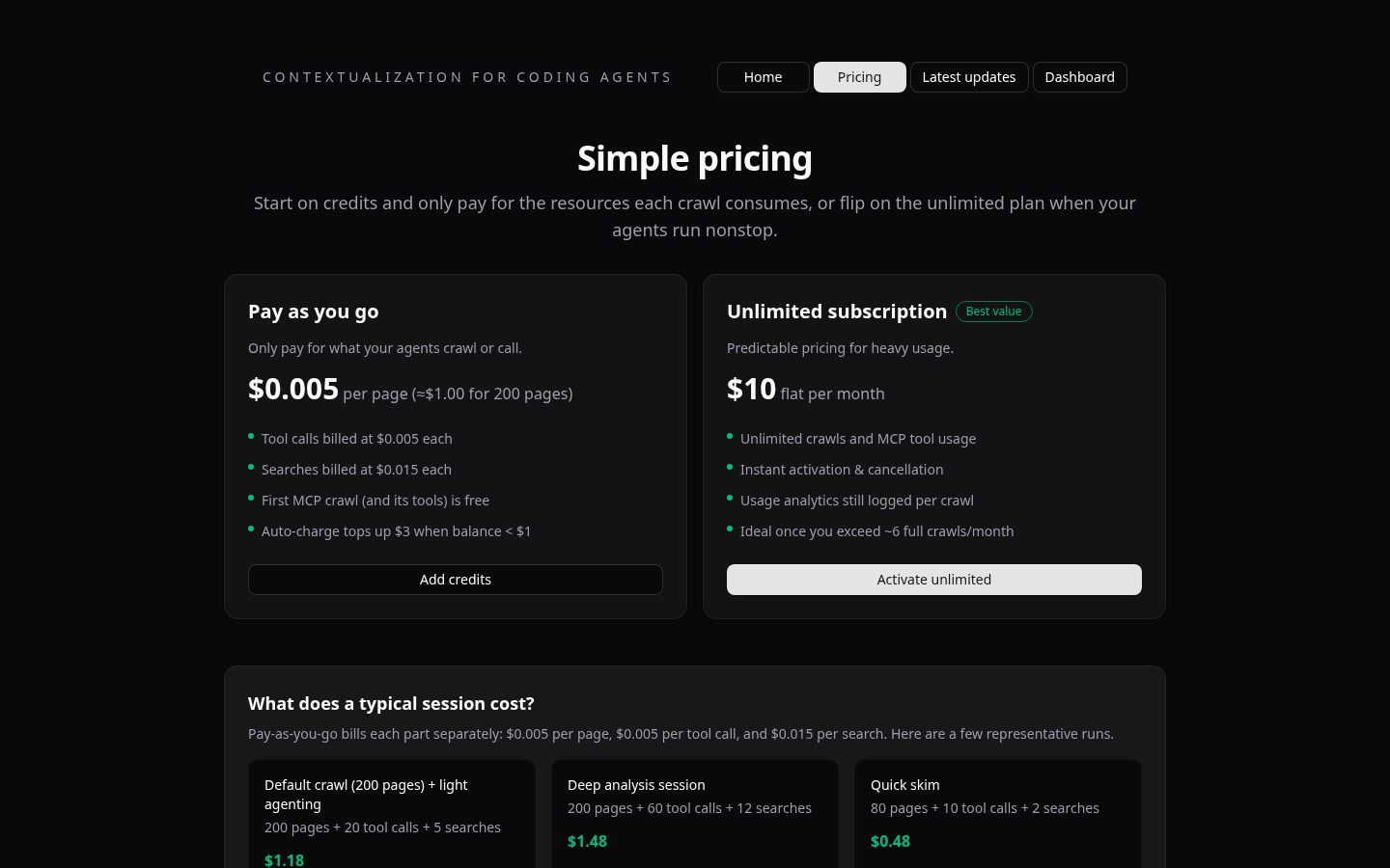 doQment Pricing