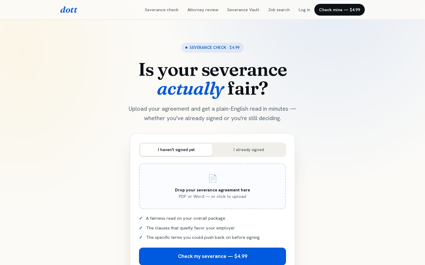 Dott Homepage