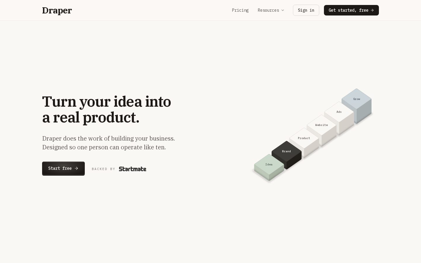 Draper Homepage