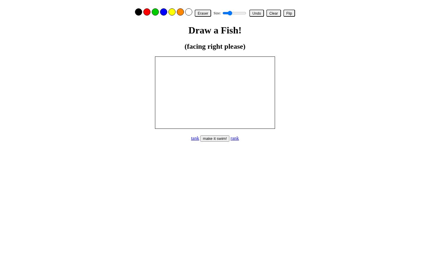 Draw A Fish Homepage