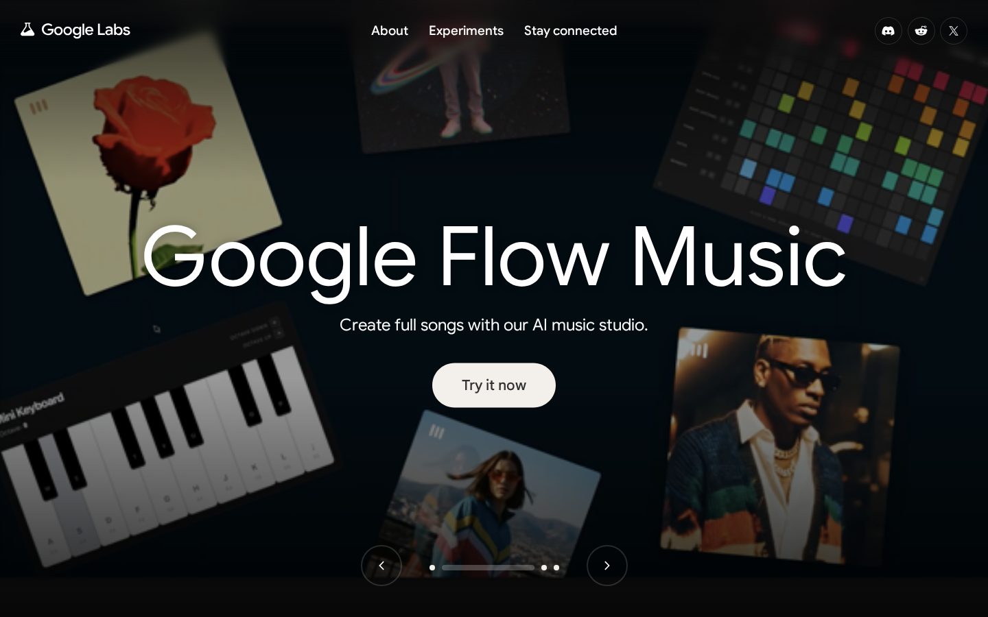 Dreambeans by Google Labs Homepage