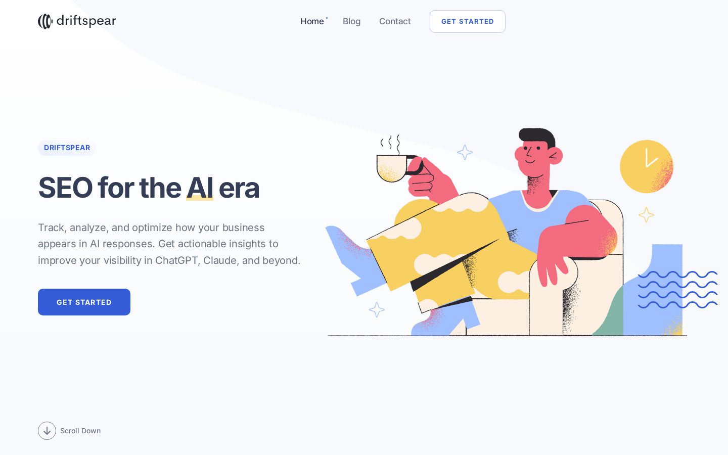 Driftspear Homepage