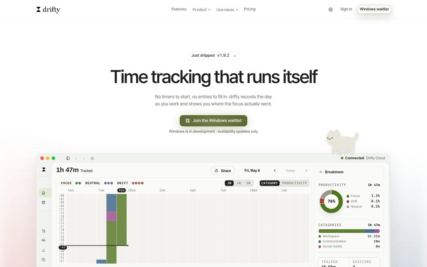 drifty Homepage