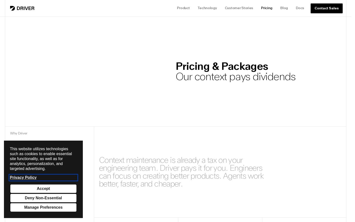 Driver Pricing