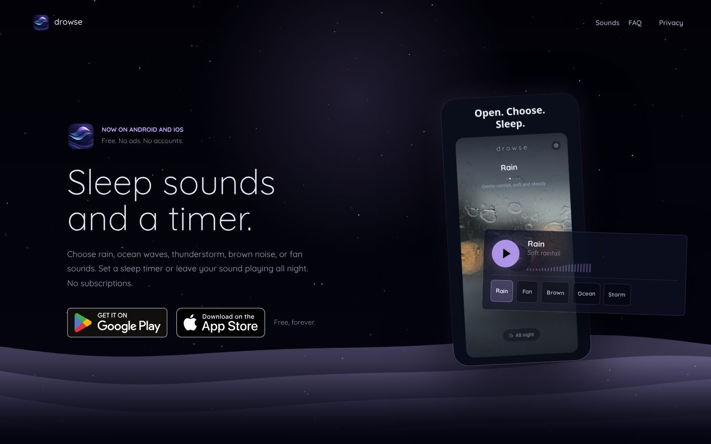 Drowse Homepage
